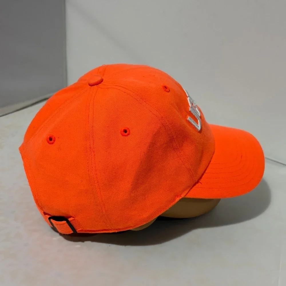 47 Brand UConn Huskies Womens Hat Neon Orange Adjustable Baseball Cap NCAA